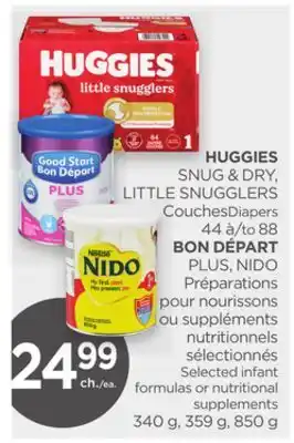 Proxim HUGGIES, BON DÉPART offer