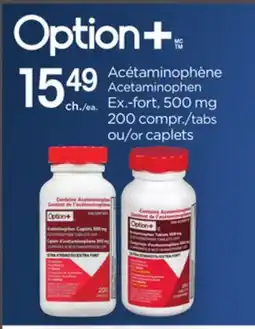 Proxim Option+ Acetaminophen offer