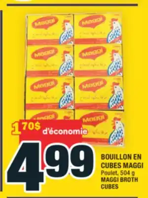 Super C BOUILLON EN CUBES MAGGI | MAGGI BROTH CUBES offer