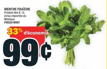 Super C MENTHE FRAÎCHE | FRESH MINT offer