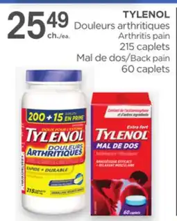 Proxim TYLENOL Arthritis pain offer