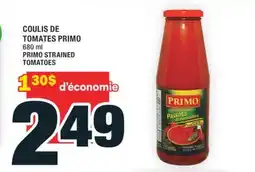 Super C COULIS DE TOMATES PRIMO | PRIMO STRAINED TOMATOES offer