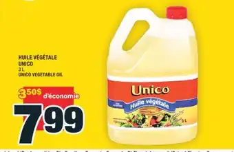 Super C HUILE VÉGÉTALE UNICO | UNICO VEGETABLE OIL offer