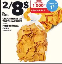 Provigo CROUSTILLES DE TORTILLA FRITES, 450 G offer