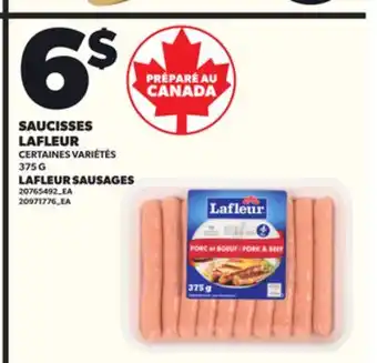 Provigo SAUCISSES LAFLEUR, 375 G offer