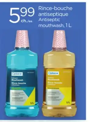 Proxim Option+ Antiseptic mouthwash offer