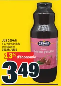 Super C JUS CEDAR | CEDAR JUICE offer