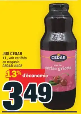 Super C JUS CEDAR | CEDAR JUICE offer