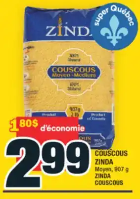 Super C COUSCOUS ZINDA | ZINDA COUSCOUS offer