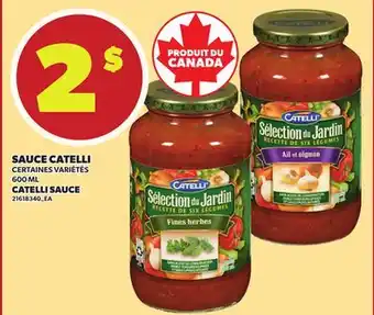 Provigo SAUCE CATELLI, 600 ML offer