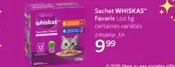 Provigo SACHET WHISKAS FAVORIS, 1.02 KG offer