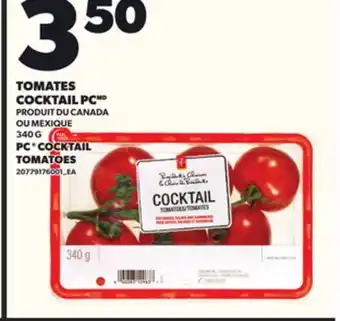 Provigo TOMATES COCKTAIL PC, 340 G offer