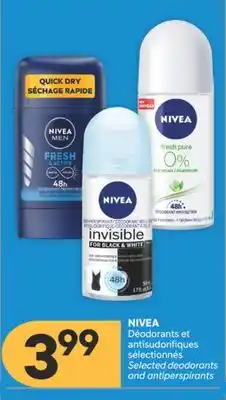 Brunet NIVEA Déodorants et antisudorifiques sélectionnés offer