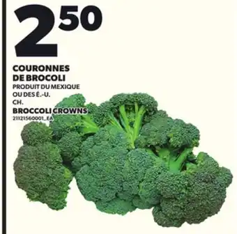 Provigo COURONNES DE BROCOLI, CH offer