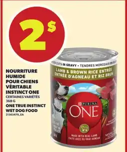 Provigo NOURRITURE HUMIDE POUR CHIENS VÉRITABLE INSTINCT ONE, 368 G offer