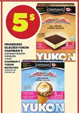 Provigo FRIANDISES GLACÉES YUKON CHAPMAN'S, 5-8 UN offer