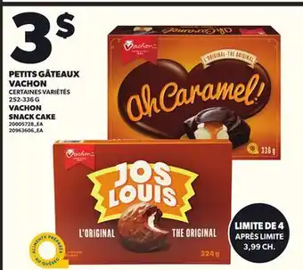 Provigo PETITS GÂTEAUX VACHON, 252-336 G offer