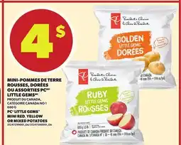 Provigo MINI-POMMES DE TERRE ROUSSES, DORÉES OU ASSORTIES PC LITTLE GEMS, 680 G offer