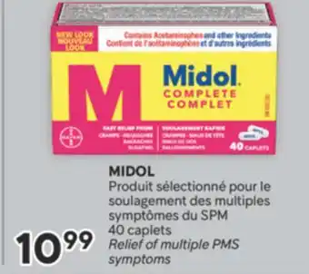 Brunet MIDOL Produit sélectionné pour le soulagement des multiples symptômes du SPM offer