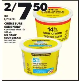 Provigo CRÈME SURE SANS NOM, 500 ML offer