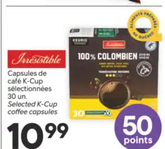 Brunet IRRESISTIBLE Capsules de café K-Cup sélectionnées offer