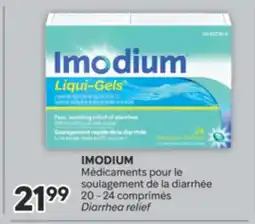 Brunet IMODIUM Médicaments pour le soulagement de la diarrhée offer