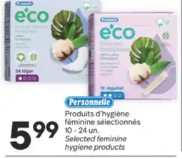 Brunet PERSONNELLE Produits d'hygiène féminine sélectionnés offer