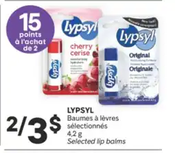 Brunet LYPSYL Baumes à lèvres sélectionnés offer