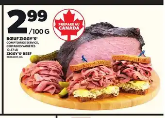 Provigo BŒUF ZIGGY'S , 13.57 LB offer