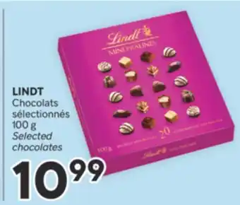 Brunet LINDT Chocolats sélectionnés offer