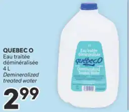 Brunet QUEBEC O Eau traitée déminéralisée offer