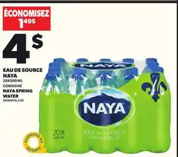 Provigo EAU DE SOURCE NAYA, 20X500 ML offer