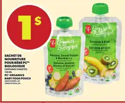 Provigo SACHET DE NOURRITURE POUR BÉBÉ PC BIOLOGIQUE, 128 ML offer