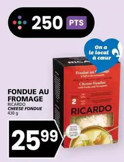 Rachelle-Bery Grocery RICARDO CHEESE FONDUE offer