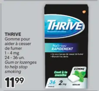 Brunet THRIVE Gomme pour aider à cesser de fumer offer