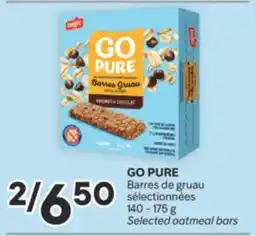 Brunet GO PURE Barres de gruau sélectionnées offer