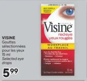 Brunet VISINE Gouttes sélectionnées pour les yeux offer