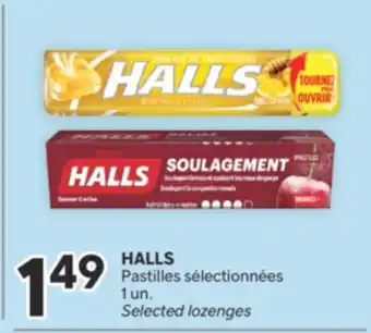 Brunet HALLS Pastilles sélectionnées offer