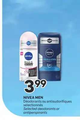 Brunet NIVEA MEN Déodorants ou antisudorifiques sélectionnés offer