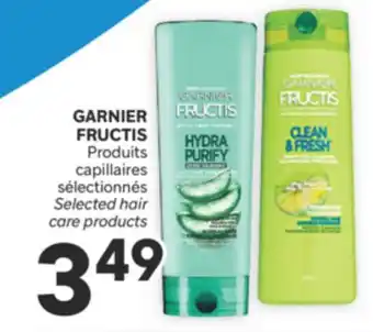 Brunet GARNIER FRUCTIS Produits capillaires sélectionnés offer