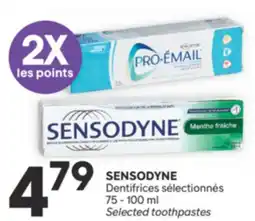 Brunet SENSODYNE Dentifrices sélectionnés offer