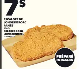 Provigo ESCALOPE DE LONGE DE PORC PANÉE, 300 G offer