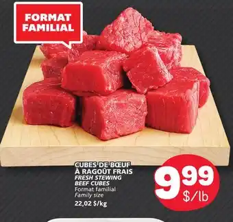 Marché Bonichoix FRESH STEWING BEEF CUBES offer