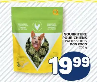 Marché Bonichoix PATTES VERTES DOG FOOD offer