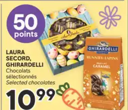 Brunet LAURA SECORD, GHIRARDELLI Chocolats sélectionnés offer