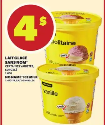 Provigo LAIT GLACÉ SANS NOM , 1.65 L offer