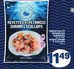 Marché Bonichoix BLUE TIDE FROZEN SHRIMP & SCALLOPS offer