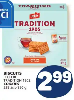 Marché Bonichoix LECLERC TRADITION 1905 COOKIES offer