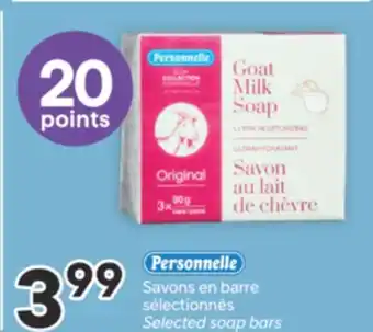 Brunet Personnelle Savons en barre sélectionnés offer