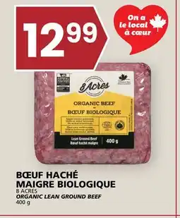 Rachelle-Bery Grocery 8 ACRES ORGANIC LEAN GROUND BEEF offer